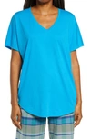 Bp. Sleepy Lounge Tee In Blue Diva