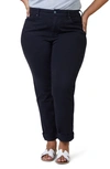 Slink Jeans High Waist Boyfriend Jeans In Black