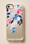 Casetify Waterfall Floral Iphone Case By  In Blue Size M
