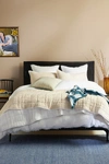 Anthropologie Reversible Airy Gauze Quilt By  In White Size Tw Top/bed