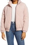 ALL IN FAVOR QUILTED CORDUROY BOMBER JACKET,LT14959A-001