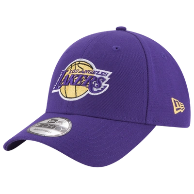 New Era Mens Los Angeles Lakers  Nba 9forty Snapback Cap In Purple/yellow