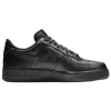 Nike X Stussy Air Force 1 Low Sneakers In Black/black/black