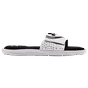 Under Armour Under Amour Ignite Slide Sandal In White/black/black