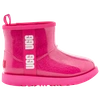 Ugg Mini Classic Ii Waterproof Clear Boot In Pink/pink