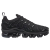 Nike Air Vapormax Plus Sneaker In Black/black/dark Grey