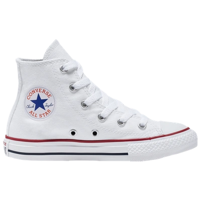 Converse Kid's Chuck Taylor All Star Canvas High-top Sneakers In Optical White/white