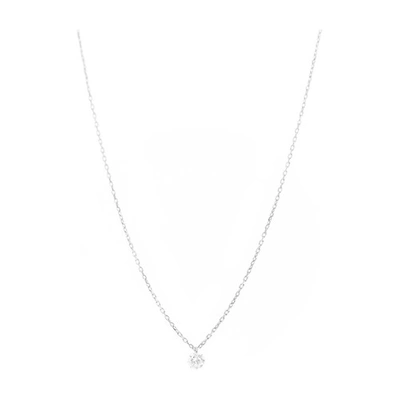 Persée Necklace Danaé Diamond 0,08 In White Gold