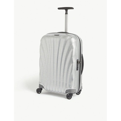 Samsonite Cosmolite Four-wheel Suitcase 55cm In Aluminium