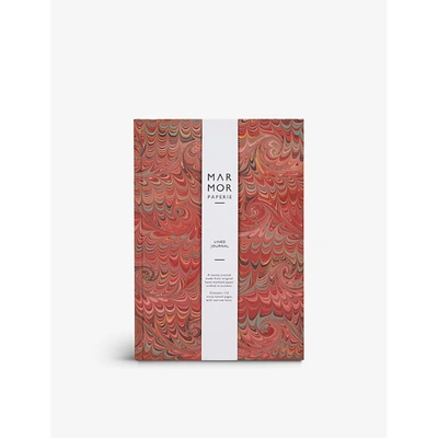 Marmor Paperie Curl-marbled A5 Journal