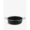ALESSI ALESSI BLACK MAMI 3.O ALUMINIUM AND STAINLESS STEEL CASSEROLE,41728840