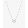 ROXANNE FIRST HAVE A NICE DAY DIAMOND AND 14CT WHITE GOLD NECKLACE,R03711740