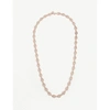RABANNE EIGHT NANO ROSE GOLD-TONE LINK NECKLACE,R03702826