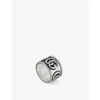 GUCCI WOMENS GG MARMONT STERLING SILVER RING U,R03669081