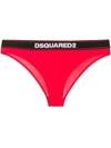 Dsquared2 Logo Briefs In Red