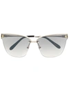 CHOPARD EYEWEAR CAT EYE SUNGLASSES