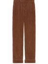 GUCCI REGULAR-FIT CORDUROY TROUSERS