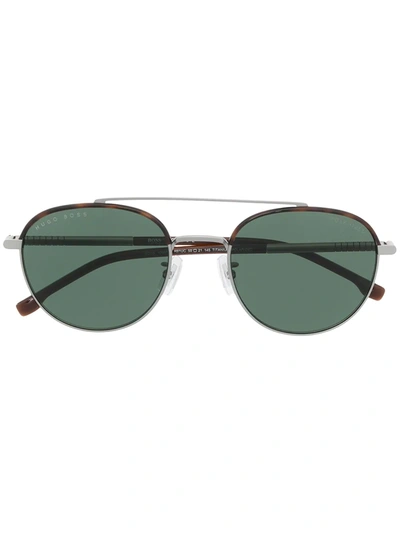 Hugo Boss Pilot-frame Sunglasses