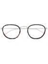 Levi's Round-frame Tortoiseshell-wire-frame Glasses In Brown