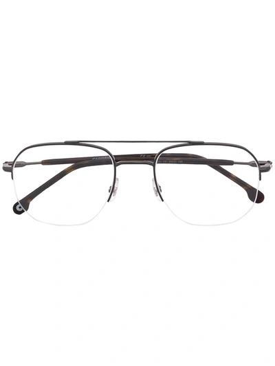 Carrera Semi-rimless Square Glasses