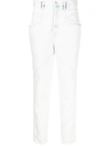 ISABEL MARANT HIGH-WAIST CROPPED JEANS