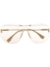 FENDI MONO-FRAME SUNGLASSES