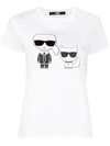 KARL LAGERFELD KARL LAGERFELD PRINT T-SHIRT