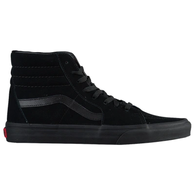 Vans Sk8-hi Mens Skatebaord Fitness Athletic And Training Shoes In Black/black