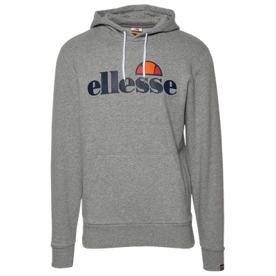 Ellesse Gottero Hoodie With Classic Logo In Gray In Grey