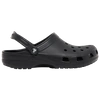 Crocs Round-headed Sandals In Black/black