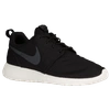 Nike Roshe Run Sneakers In Black 511881-010 In Black/sail/anthracite