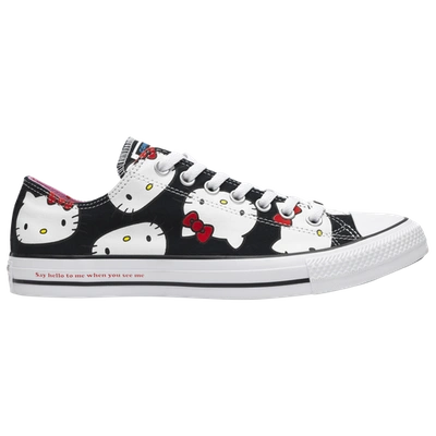 Converse Mens  Chuck Taylor All Star Ox X Hello Kitty In Black/pink Prism/white