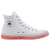 Converse Chuck Taylor All Star Cx Hi Canvas Sneakers In White In White/clear/wild Mango