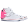 Converse Ctas Buckle Up Hi In White/neo Pink/white