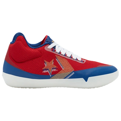 Converse Mens  All-star Bb Evo Mid In Red/blue