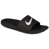 Nike Unisex Kawa Slide Sandals - Toddler, Little Kid, Big Kid In White/black