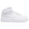 Nike Air Force 1 Mid Sneaker In White/white
