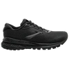 Brooks Women's Wide Width Adrenaline Gts 21 Running Sneakers From Finish Line In Black/grey