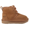 Ugg Neumel Ii Logo-print Suede And Shearling Ankle Boots 2-7 Years In Chestnut/brown