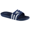 Adidas Originals Adidas Adissage Slide Sandals In Dark Blue/white