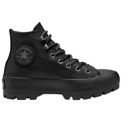 Converse All Star Lugged Hi In Black/black