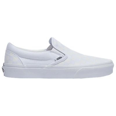 Vans Classic Slip-on Sneakers In White