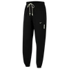 Nike Men's Standard Issue Dri-fit Basketball Pants In Black/pale Ivory