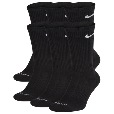 NIKE MENS NIKE 6 PACK EVERYDAY PLUS CUSHIONED SOCKS,888408260925