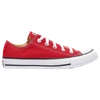Converse Boys  All Star Low Top In Red/white