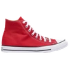 Converse Mens  All Star High Top In Bright Red/white
