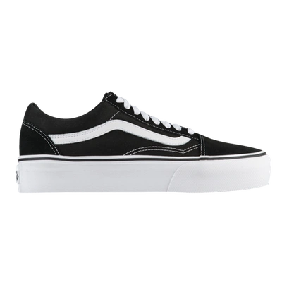 Vans Womens  Old Skool Platform In Black/white