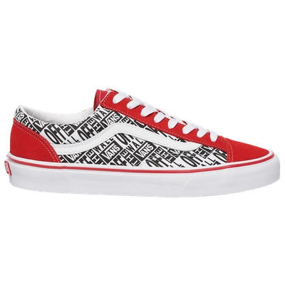 Vans Style 36 Sneakers In Red/white/black