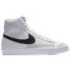 Nike Unisex Blazer Mid '77 High Top Sneakers - Little Kid, Big Kid In White/black/orange