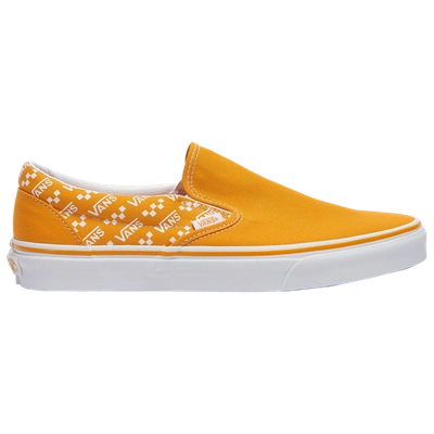 Vans Classic Slip On In Cadmium Yellow/true White